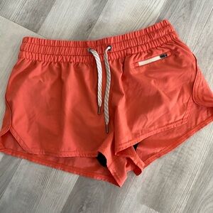 Vuori Women's Athletic Shorts - Coral